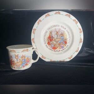 Royal Doulton Bunnykins Celebrate your Christening Set